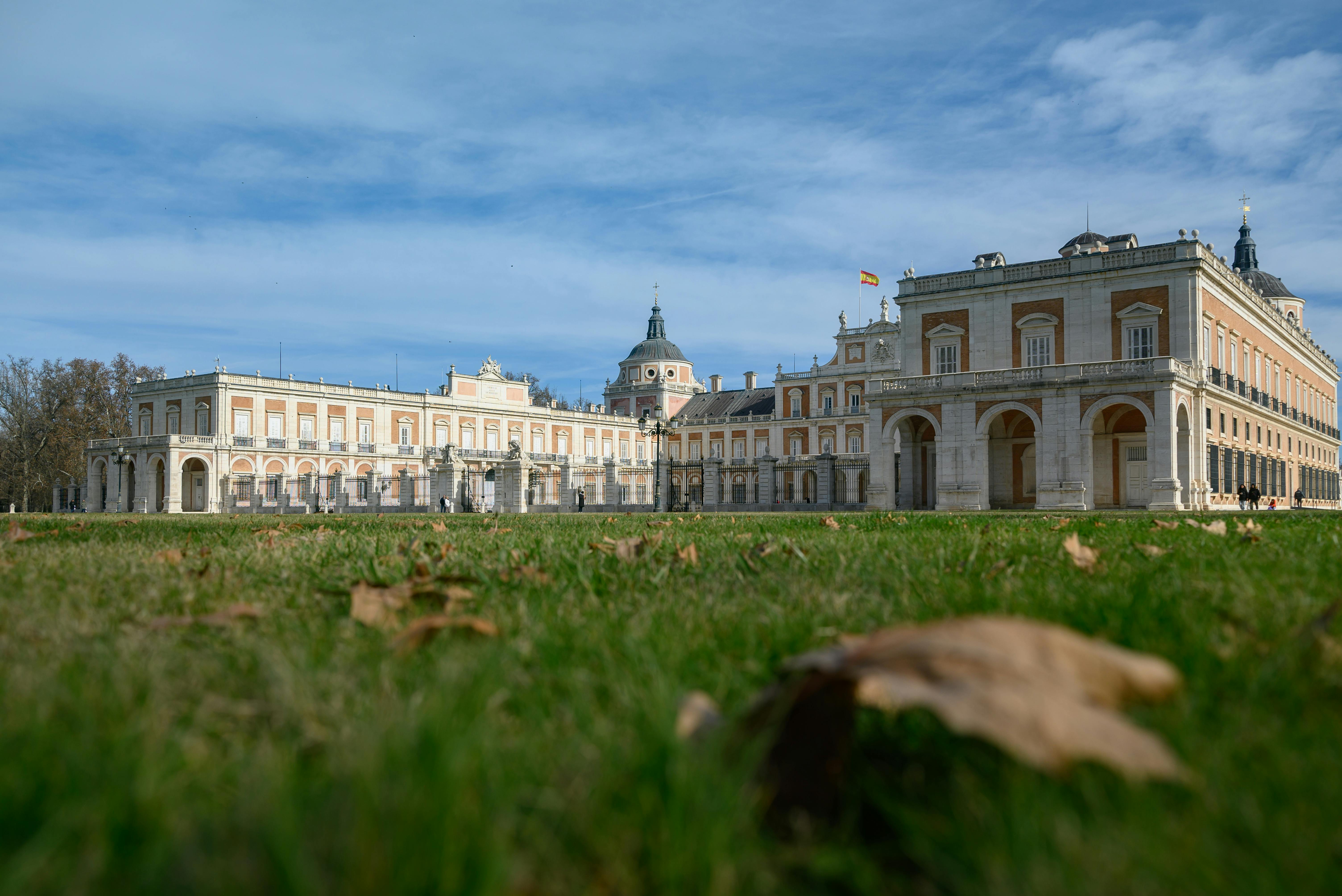 Palacio Real de Aranjuez visto desde el jardín